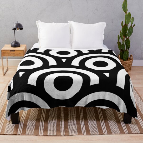 Item preview, Circle Pattern in White and Black Design 59 designed and sold by Artnigel.