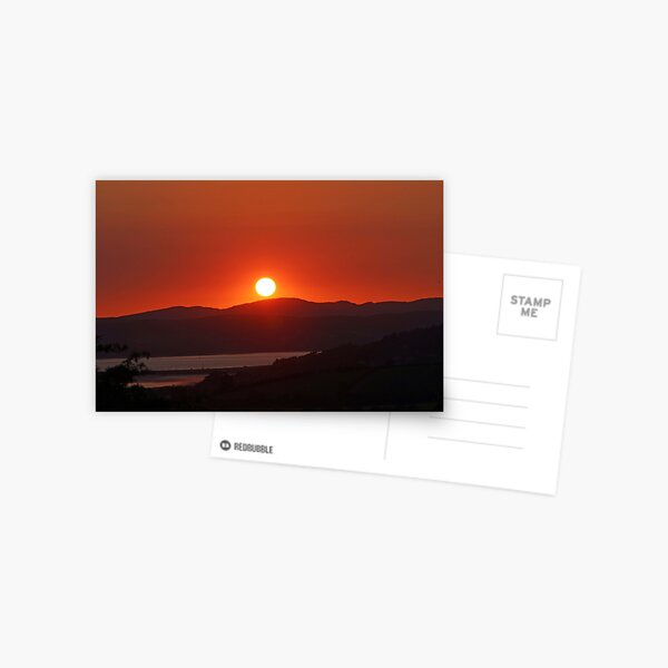 Sunset Postcard