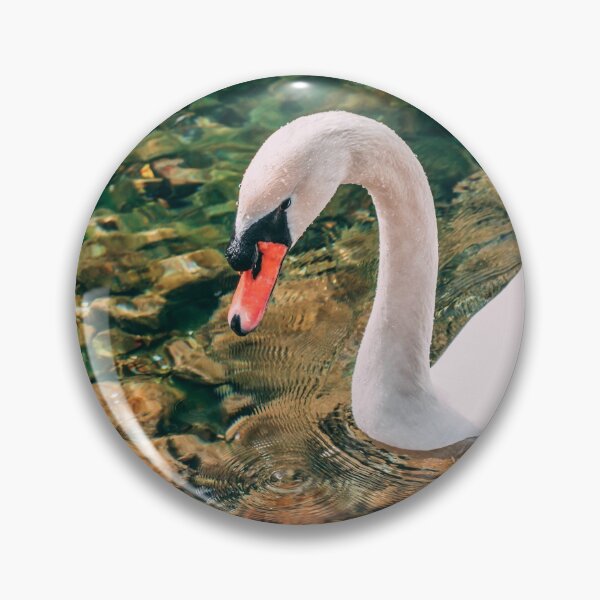 Item preview, Swan in Clear Water designed and sold by BonsaiCrafts.