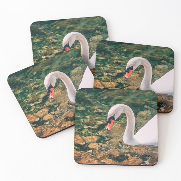 Item preview, Swan in Clear Water designed and sold by BonsaiCrafts.