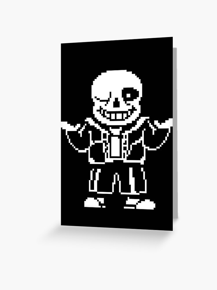 Undertale Megalovania Greeting Card By Syre Redbubble