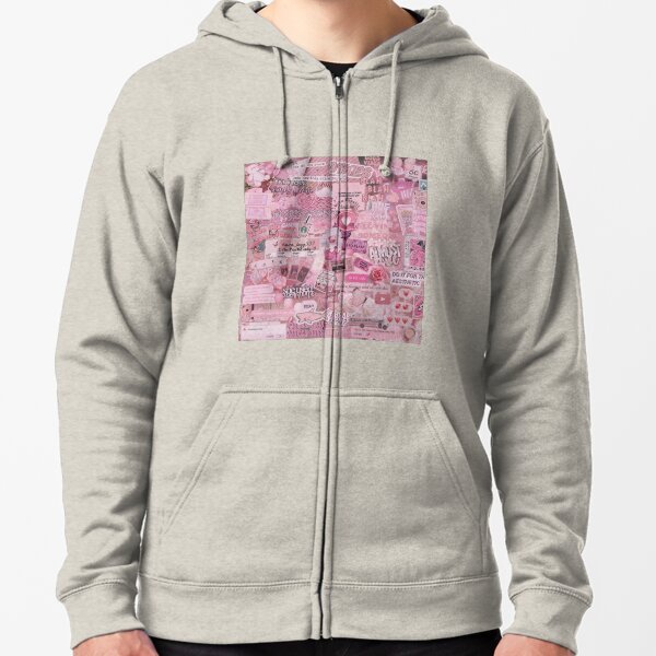 pink aesthetic hoodie