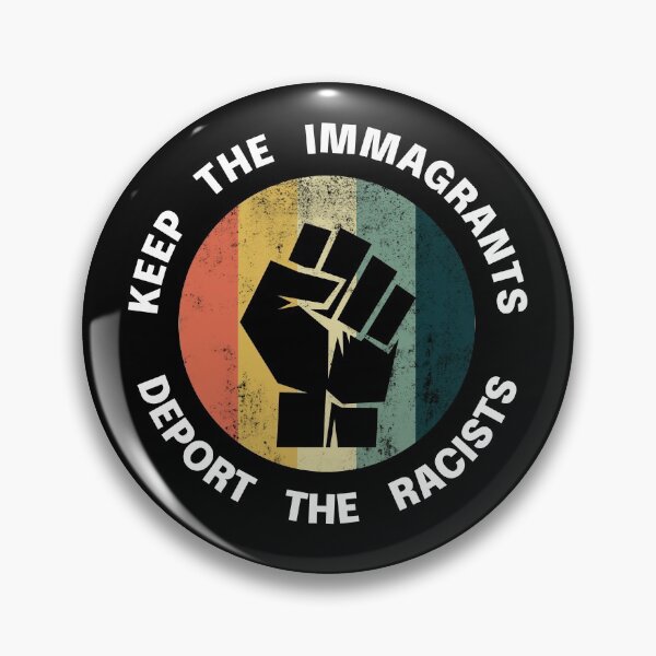 Item preview, Keep The Immigrants Deport The Racist designed and sold by Albatrozz.