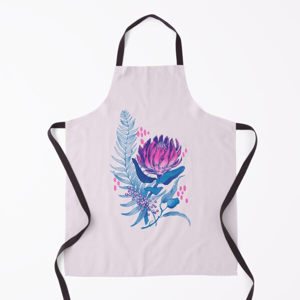 Item preview, Pretty pink Protea bouquet on paper designed and sold by TashQ.