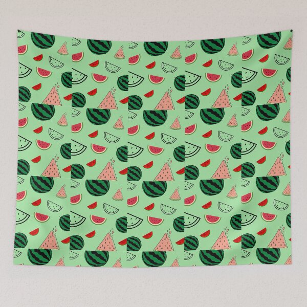 Item preview, Light green cool watermelon fruit pattern gift design designed and sold by Michael Schmidt.
