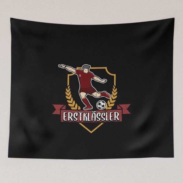Item preview, Kinder Erstklässler Fußball Einschulung Jungen designed and sold by redshirtz.