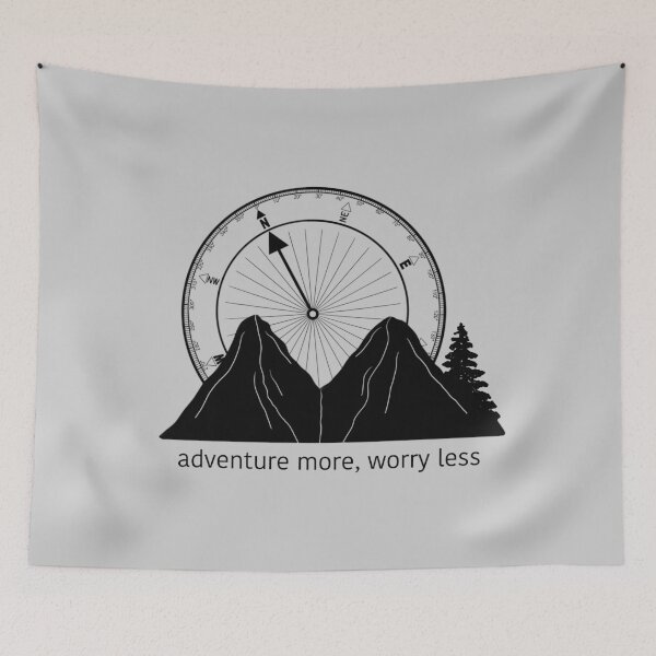 Item preview, Adventure More, Worry Less designed and sold by toriicanflyy.