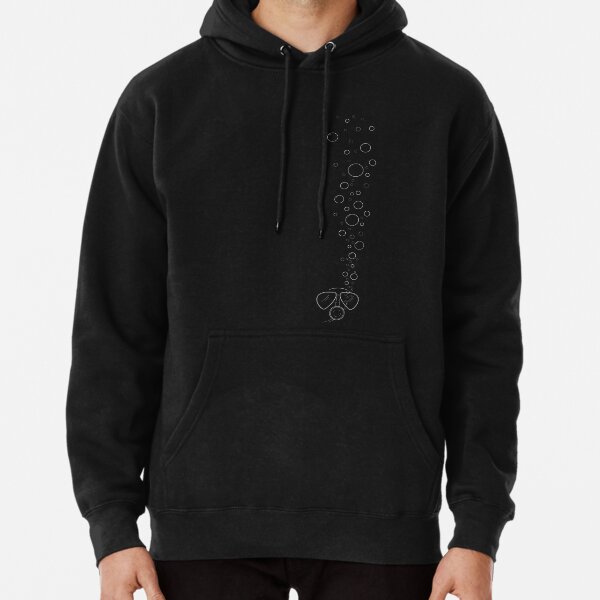 Unterwasseratemgerät-Luftblasen Hoodie