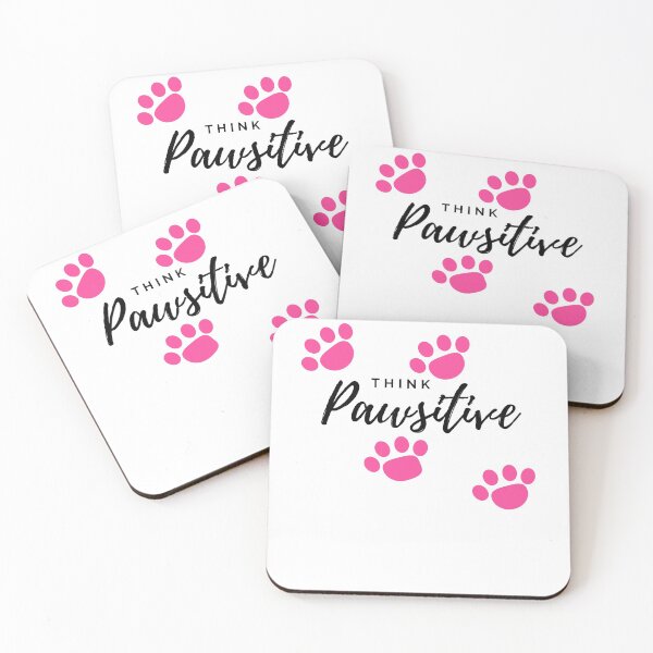 Item preview, Think Pawsitive Pink designed and sold by PX-clothing.