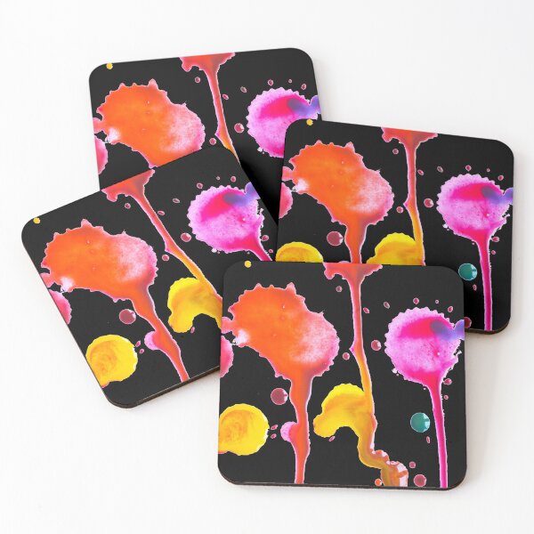 Item preview, Splatterd Paint Drips on Black designed and sold by AlteredAtelier.