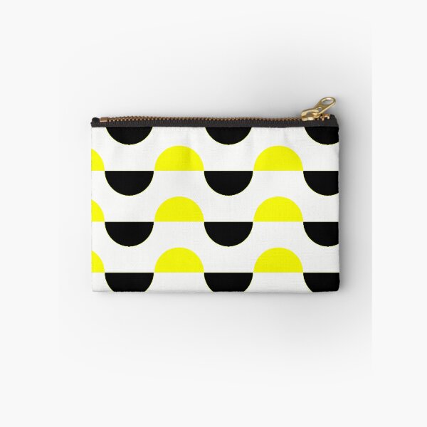 Item preview, Half Circle Pattern in Yellow and Black Design 65 designed and sold by Artnigel.