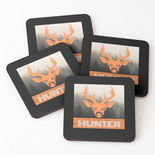 Item preview, Deer Hunter Retro Buck Hunting Orange designed and sold by ravixxdesigns.