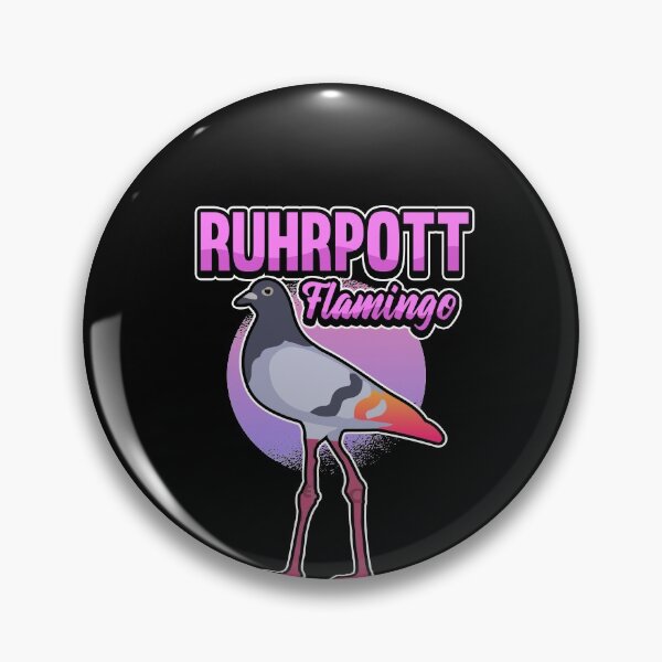 Artikelvorschau, Ruhrpott Flamingo Lustiges Ruhrgebiet Taube entworfen und verkauft von redshirtz.