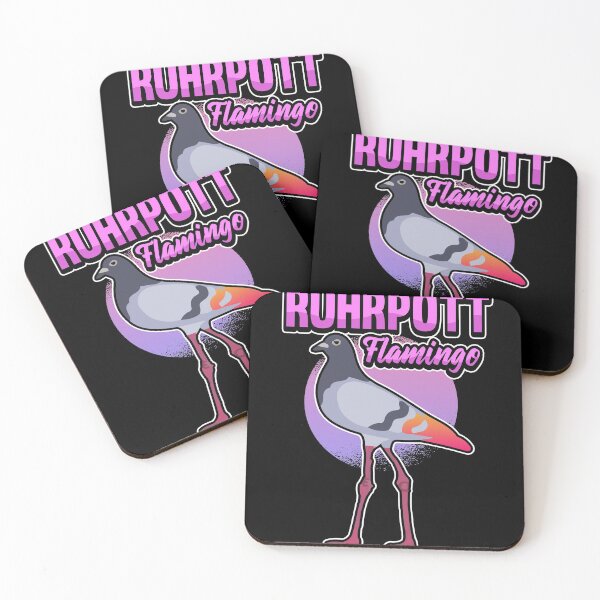 Item preview, Ruhrpott Flamingo Funny Ruhr Area Dove designed and sold by redshirtz.