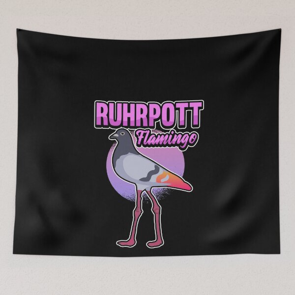 Artikelvorschau, Ruhrpott Flamingo Lustiges Ruhrgebiet Taube entworfen und verkauft von redshirtz.