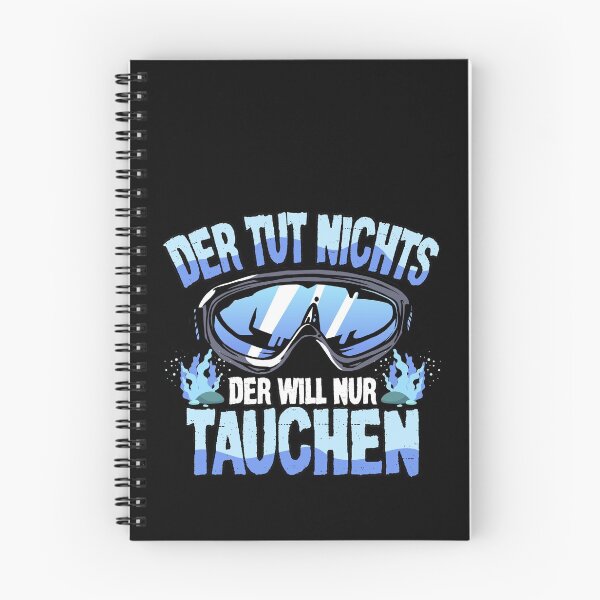 Item preview, Der tut nichts der will nur Tauchen Taucher Design designed and sold by redshirtz.