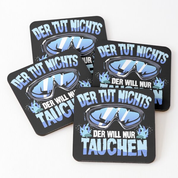Item preview, Der tut nichts der will nur Tauchen Taucher Design designed and sold by redshirtz.