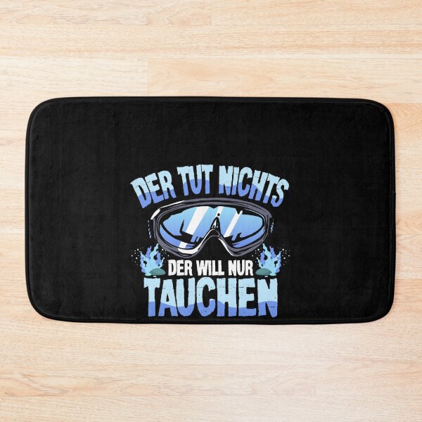 Item preview, Der tut nichts der will nur Tauchen Taucher Design designed and sold by redshirtz.