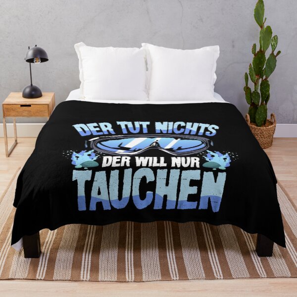Item preview, Der tut nichts der will nur Tauchen Taucher Design designed and sold by redshirtz.