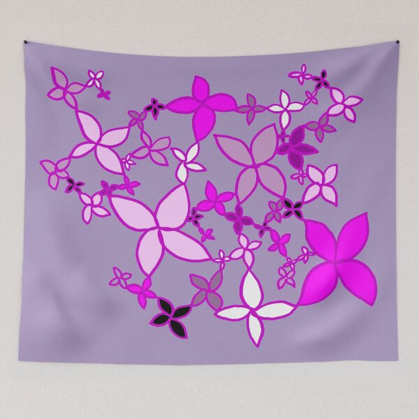 Item preview, Purple flowers designed and sold by Chino20.