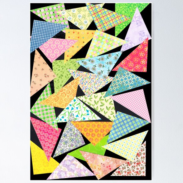 TRIANGLE ART Poster