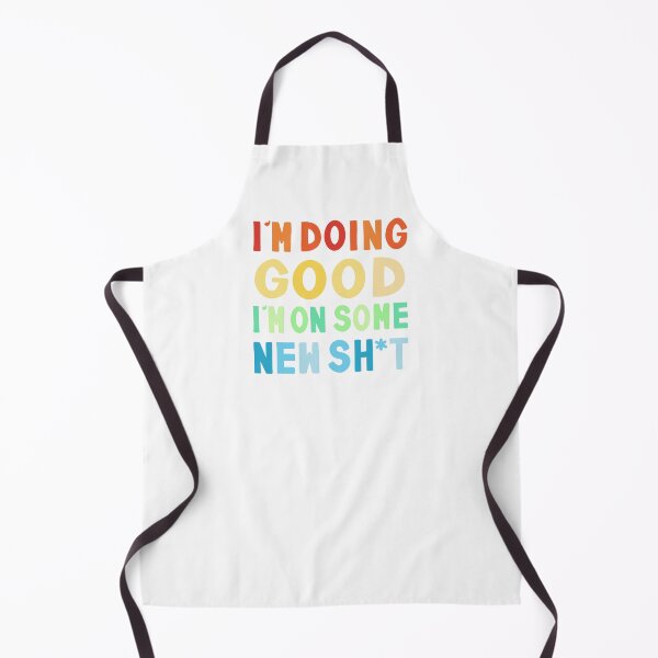 Item preview, I'm Doing Good I'm On Some New Sh*t Taylor Swift The 1 Lyrics - Rainbow Transparent designed and sold by DesignsByGG.