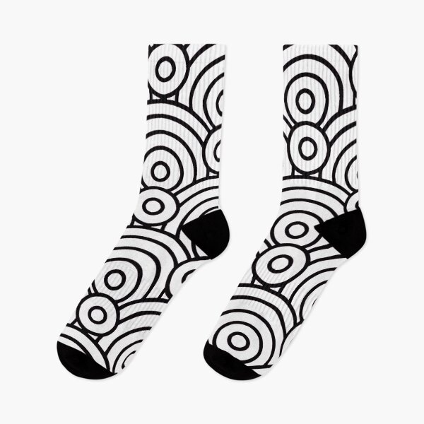 Item preview, Circle Pattern in White and Black Design 67 designed and sold by Artnigel.