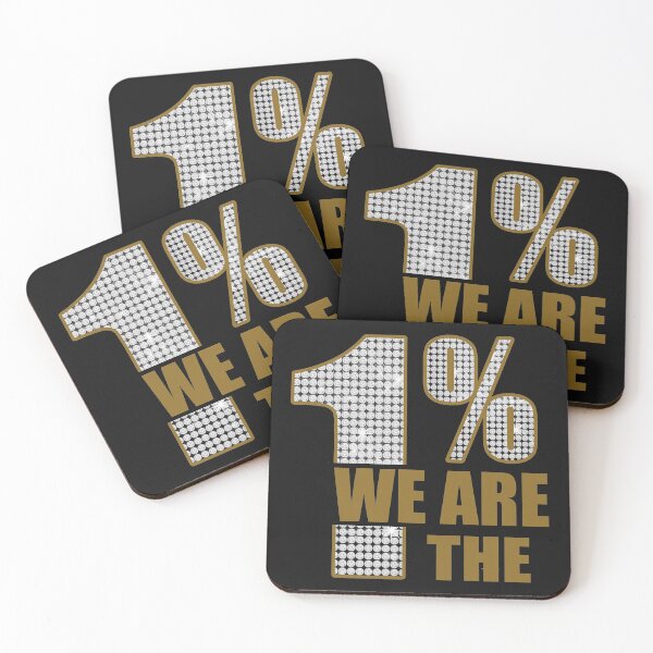 Item preview, We are the one percent; USA; designed and sold by StickerApe.