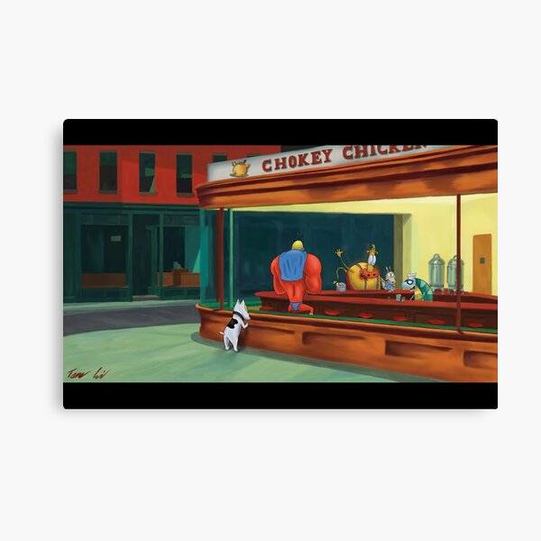 Rocko's Modern Art Canvas Print