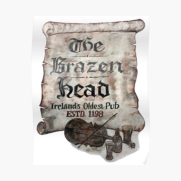 The Brazen Head pub, Dublin, Ireland Poster