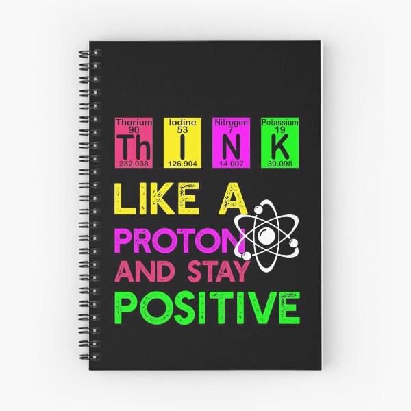 Item preview, Think Like A Proton And Stay Positive  designed and sold by MinsND.