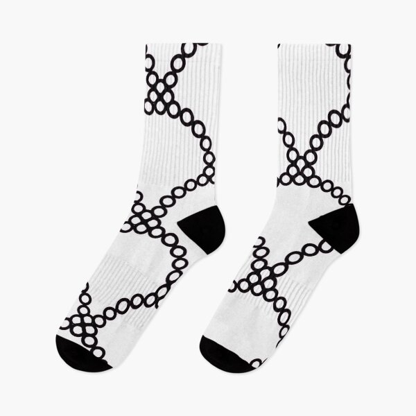 Item preview, Circle Pattern in White and Black Design 68 designed and sold by Artnigel.