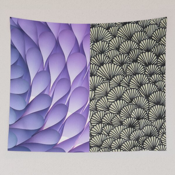 Item preview, mixed floral pattern designed and sold by Fine Art California.