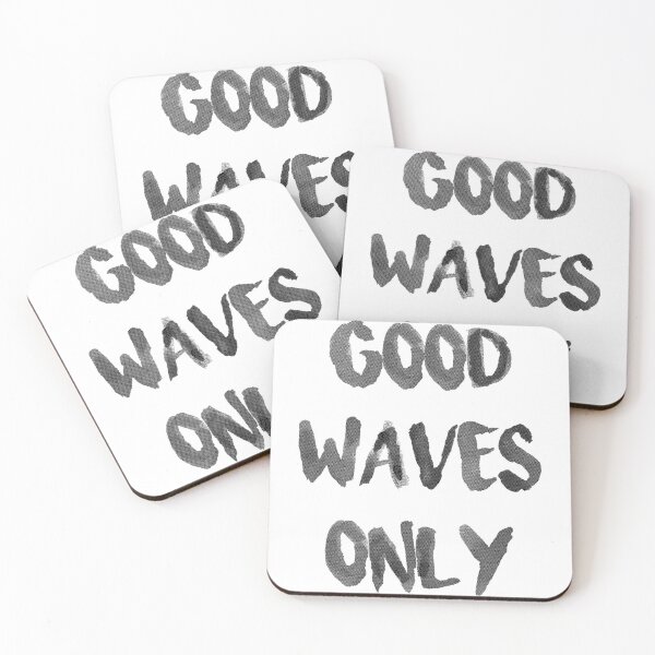 Item preview, Good Waves Only BLK designed and sold by JOYSURF-LAB.