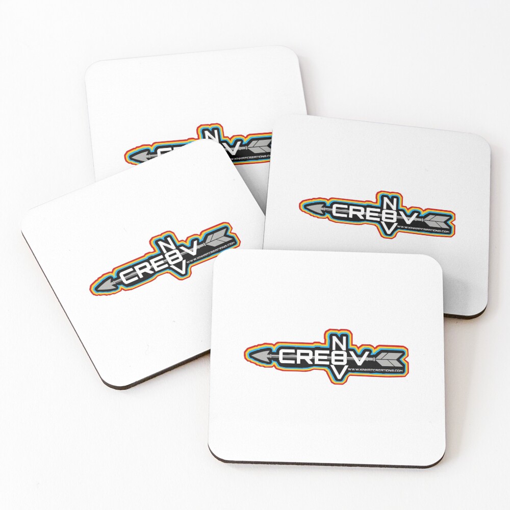 Item preview, Coasters (Set of 4) designed and sold by kinkatstyle.