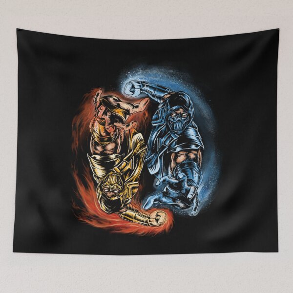 Item preview, Mortal Combat yin yang designed and sold by Debbycallewaert.