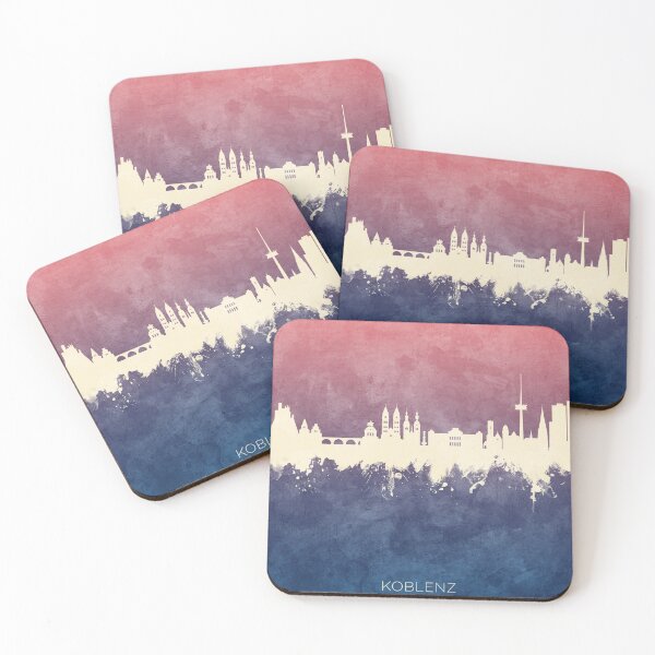 Item preview, Koblenz Germany Skyline designed and sold by ArtPrints.