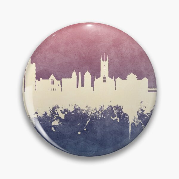 Item preview, Stoke-on-Trent England Skyline designed and sold by ArtPrints.