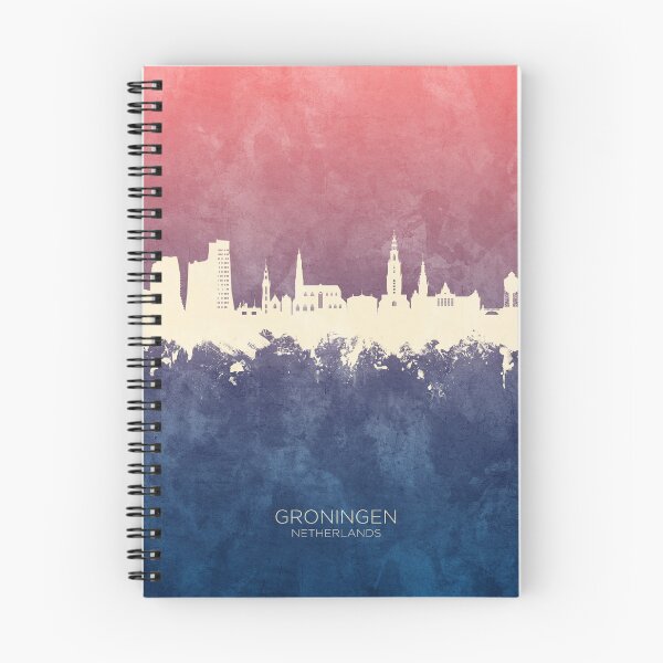 Item preview, Groningen The Netherlands Skyline designed and sold by ArtPrints.