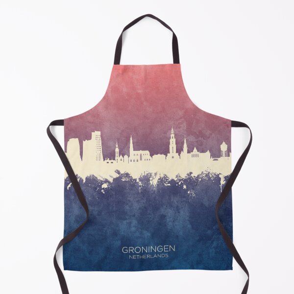 Item preview, Groningen The Netherlands Skyline designed and sold by ArtPrints.