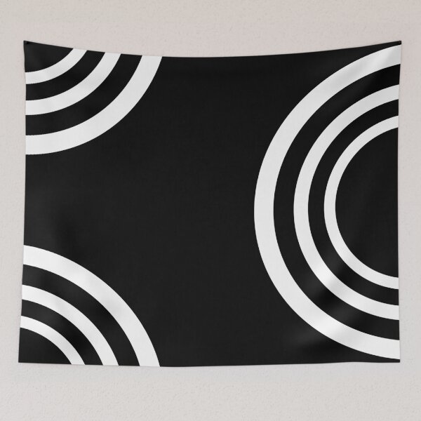 Item preview, Three circles on black designed and sold by Anteia.