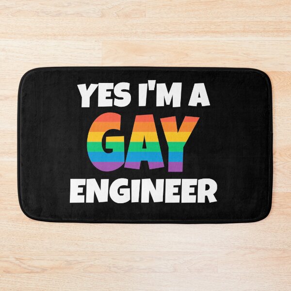 Item preview, Rainbow Gay Engineer designed and sold by razvigod.