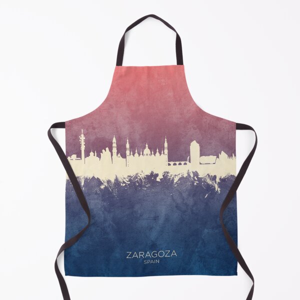Item preview, Zaragoza Spain Skyline designed and sold by ArtPrints.
