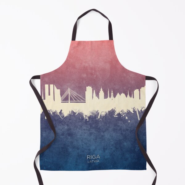 Item preview, Riga Latvia Skyline designed and sold by ArtPrints.