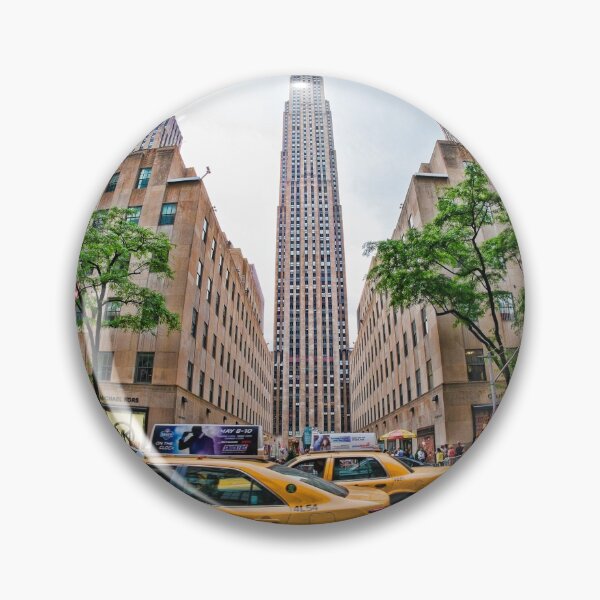 Item preview, Fisheye view of Rockefeller Center, New York City designed and sold by Beverley Goodwin.