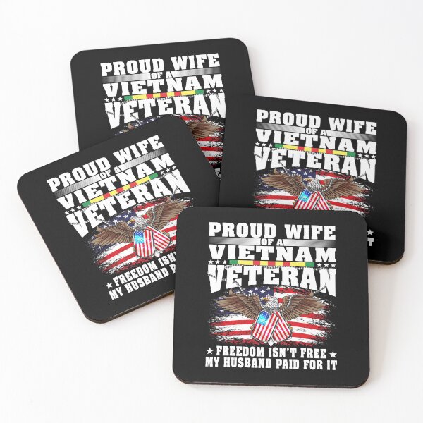 Item preview, Proud Wife Of Vietnam Veteran Spouse Gift - Freedom Isn't Free  designed and sold by DesignCube.