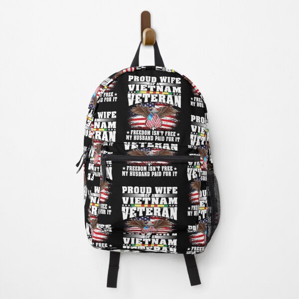 Item preview, Proud Wife Of Vietnam Veteran Spouse Gift - Freedom Isn't Free designed and sold by DesignCube.