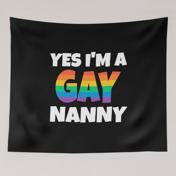 Item preview, Rainbow Gay Nanny designed and sold by razvigod.