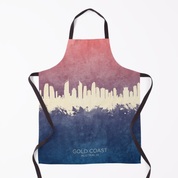 Artikelvorschau, Gold Coast Australia Skyline entworfen und verkauft von ArtPrints.