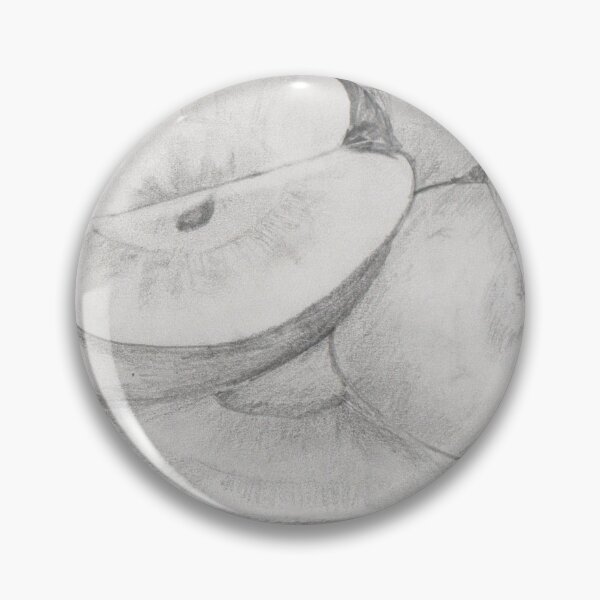 Item preview, Apple On A Saucer - Pencil Drawing designed and sold by lezvee.